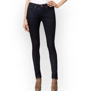 Eileen Fisher Petite Dark Wash Organic Cotton Skinny Jeans  10P